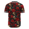 Skull And Bones Baseball Jersey, Halloween Baseball Jersey