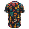 Skull And Bones Baseball Jersey, Halloween Baseball Jersey