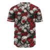 Skull And Bones Baseball Jersey, Halloween Baseball Jersey