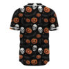 Pumpkin Baseball Jersey, Halloween Baseball Jersey