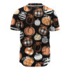 Pumpkin Baseball Jersey, Halloween Baseball Jersey