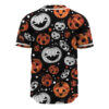 Pumpkin Baseball Jersey, Halloween Baseball Jersey