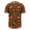 Pumpkin Baseball Jersey, Halloween Baseball Jersey