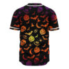 Pumpkin Baseball Jersey, Halloween Baseball Jersey