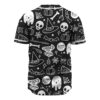 Skull Baseball Jersey, Halloween Baseball Jersey