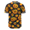 Pumpkin Baseball Jersey, Halloween Baseball Jersey