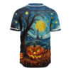 Pumpkin Baseball Jersey, Halloween Baseball Jersey