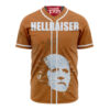 Pinhead Baseball Jersey, Hellraiser Baseball Jersey, Halloween Baseball Jersey