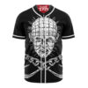 Pinhead Baseball Jersey, Hellraiser Baseball Jersey, Halloween Baseball Jersey