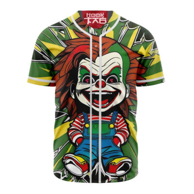 Chucky Baseball Jersey, Halloween Baseball Jersey