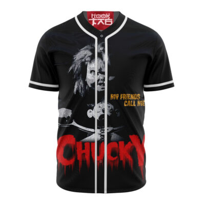 My Friend Call Me Chucky Baseball Jersey, Halloween Baseball Jersey