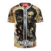 Leatherface Baseball Jersey, The Texas Chain Saw Massacre Baseball Jersey, Halloween Baseball Jersey