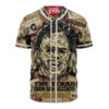 Leatherface Baseball Jersey, The Texas Chain Saw Massacre Baseball Jersey, Halloween Baseball Jersey