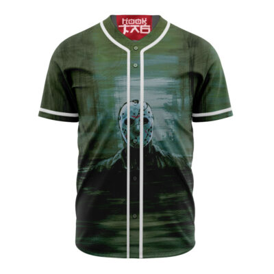 Jason Voorhees Baseball Jersey, Friday the 13th Baseball Jersey, Halloween Baseball Jersey