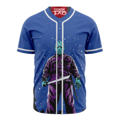 Jason Voorhees Baseball Jersey, Friday the 13th Baseball Jersey, Halloween Baseball Jersey