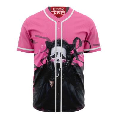 Ghostface Baseball Jersey, Scream Baseball Jersey, Halloween Baseball Jersey