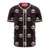 Skull And Bones Baseball Jersey, Halloween Baseball Jersey