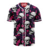 Skull And Bones Baseball Jersey, Halloween Baseball Jersey