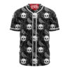 Skull And Bones Baseball Jersey, Halloween Baseball Jersey