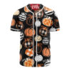 Pumpkin Baseball Jersey, Halloween Baseball Jersey