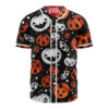 Pumpkin Baseball Jersey, Halloween Baseball Jersey