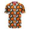 Pumpkin Baseball Jersey, Halloween Baseball Jersey