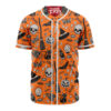 Pumpkin Baseball Jersey, Halloween Baseball Jersey