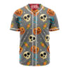 Skull Baseball Jersey, Halloween Baseball Jersey