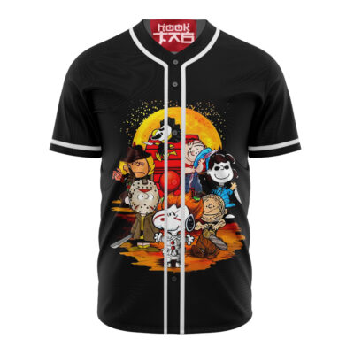 Snoopy Cosplay Halloween Baseball Jersey, The Charlie Brown and Snoopy Show Baseball Jersey, Halloween Baseball Jersey