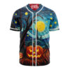 Pumpkin Baseball Jersey, Halloween Baseball Jersey