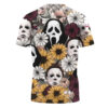 Jason Voorhees T-shirt, Friday the 13th Michael Myers T-shirt, Halloween T-shirt