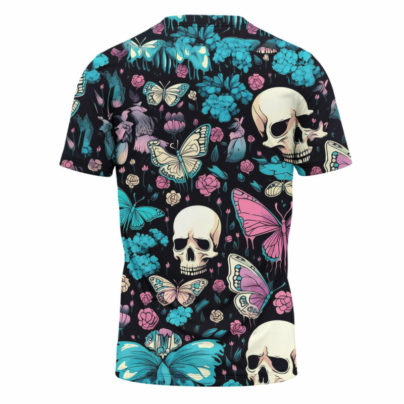 Skull And Bones T-Shirt, Halloween T-Shirt