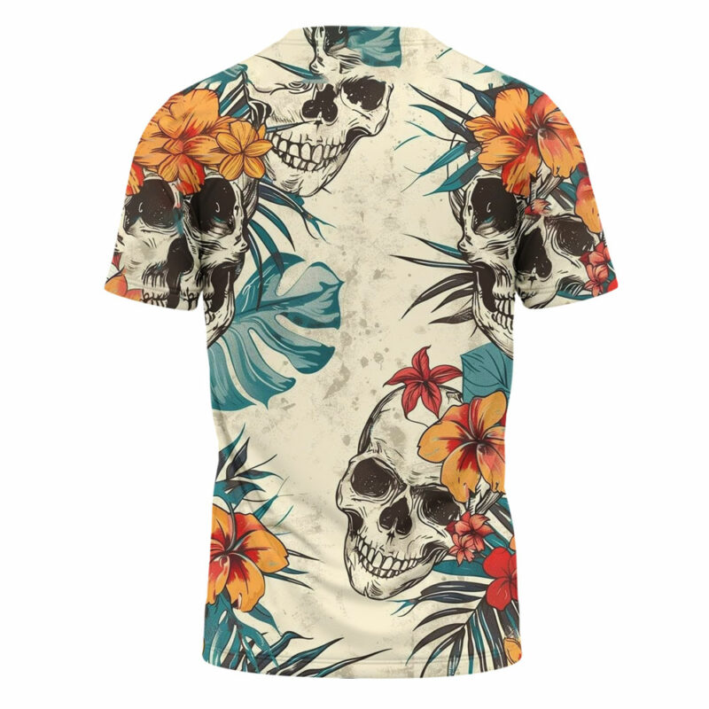 Skull And Bones T-Shirt, Halloween T-Shirt