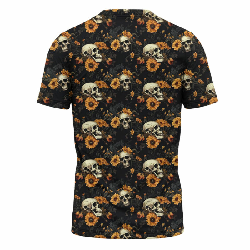 Skull And Bones T-Shirt, Halloween T-Shirt