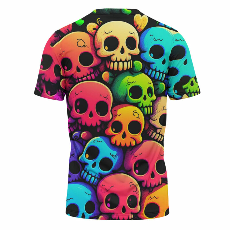 Skull And Bones T-Shirt, Halloween T-Shirt