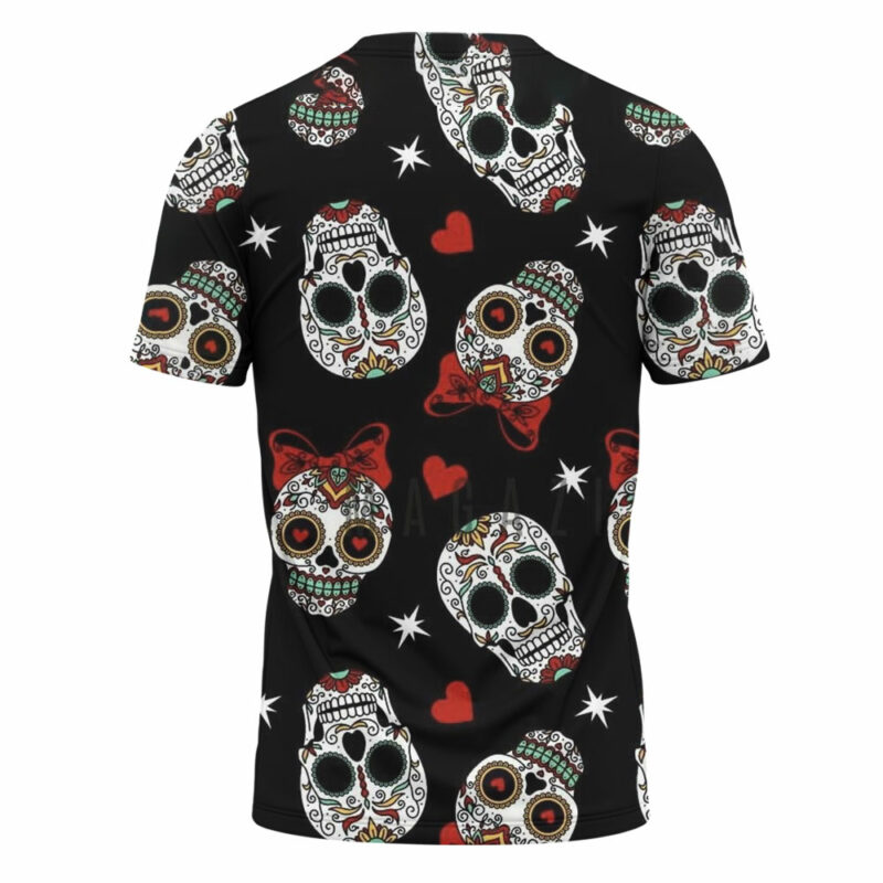 Skull And Bones T-Shirt, Halloween T-Shirt