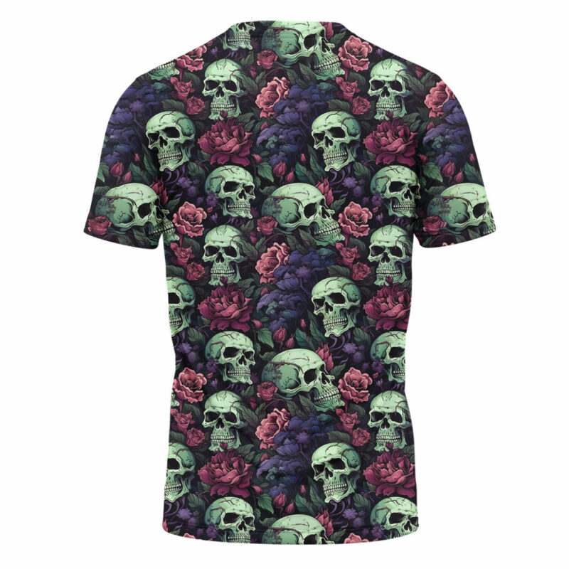 Skull And Bones T-Shirt, Halloween T-Shirt