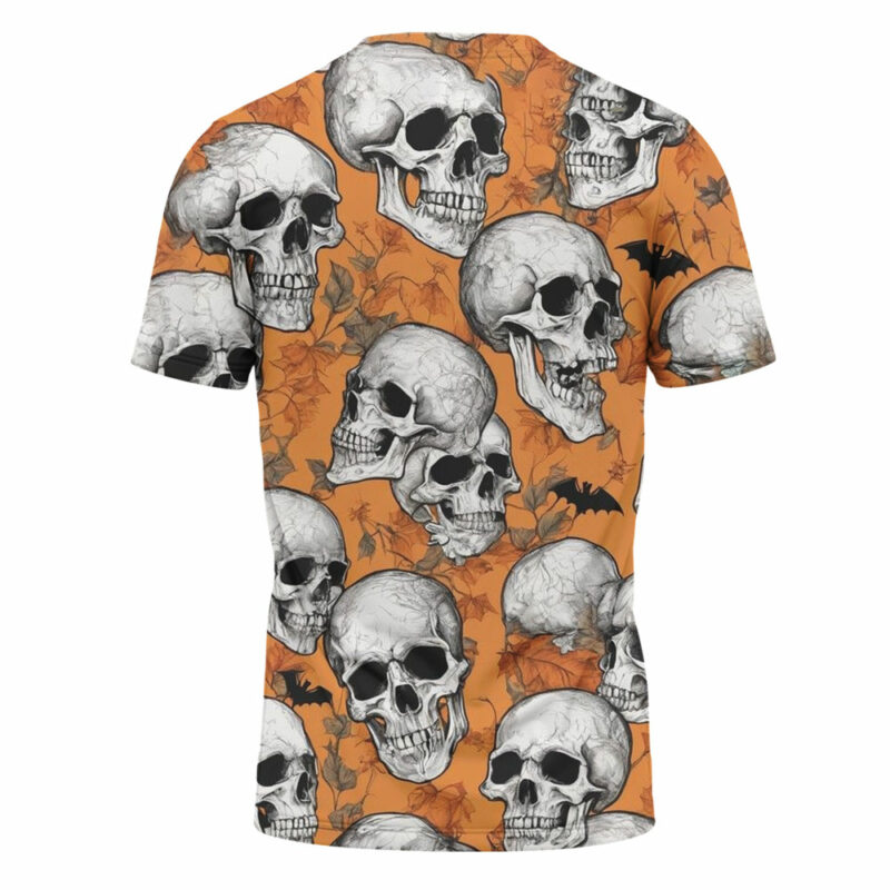 Skull And Bones T-Shirt, Halloween T-Shirt