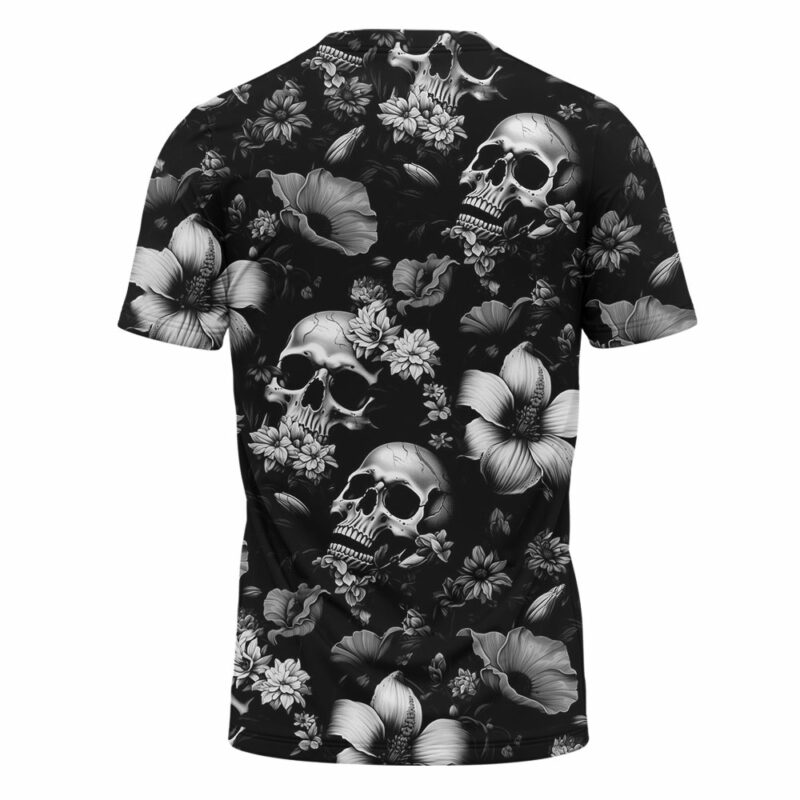 Skull And Bones T-Shirt, Halloween T-Shirt