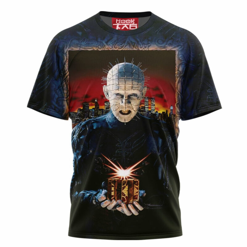 Pinhead T-shirt, Hellraiser T-shirt, Halloween T-shirt