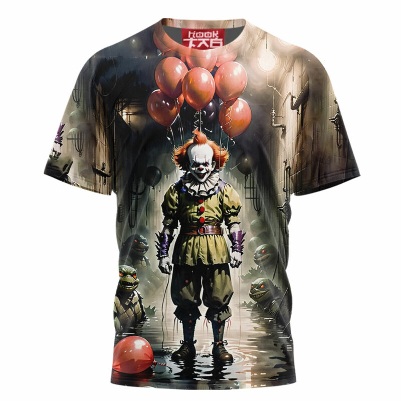 Pennywise T-shirt, IT T-shirt, Halloween T-shirt