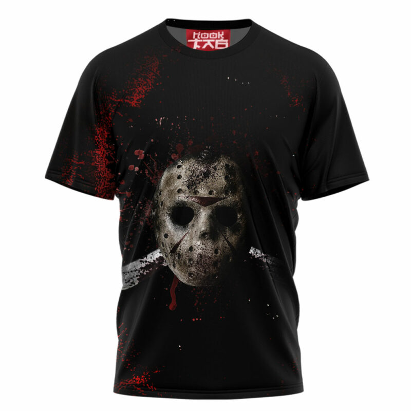 Jason Voorhees T-shirt, Friday the 13th T-shirt, Halloween T-shirt