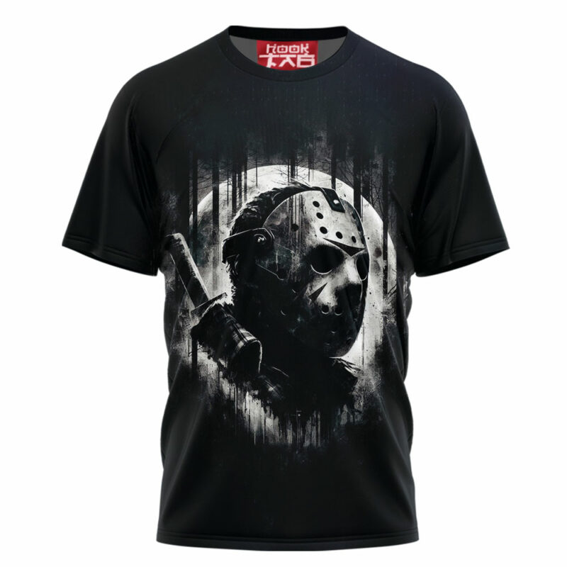 Jason Voorhees T-shirt, Friday the 13th T-shirt, Halloween T-shirt