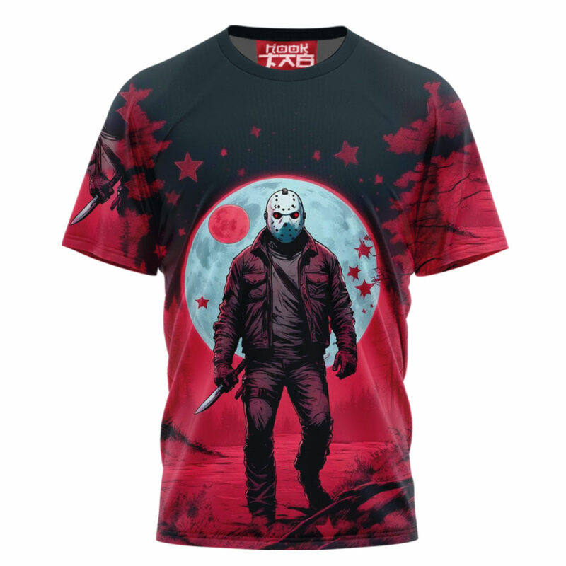 Jason Voorhees T-shirt, Friday the 13th T-shirt, Halloween T-shirt