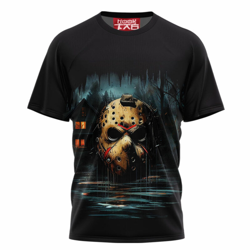 Jason Voorhees T-shirt, Friday the 13th T-shirt, Halloween T-shirt