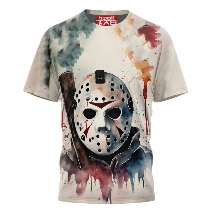 Jason Voorhees T-shirt, Friday the 13th T-shirt, Halloween T-shirt