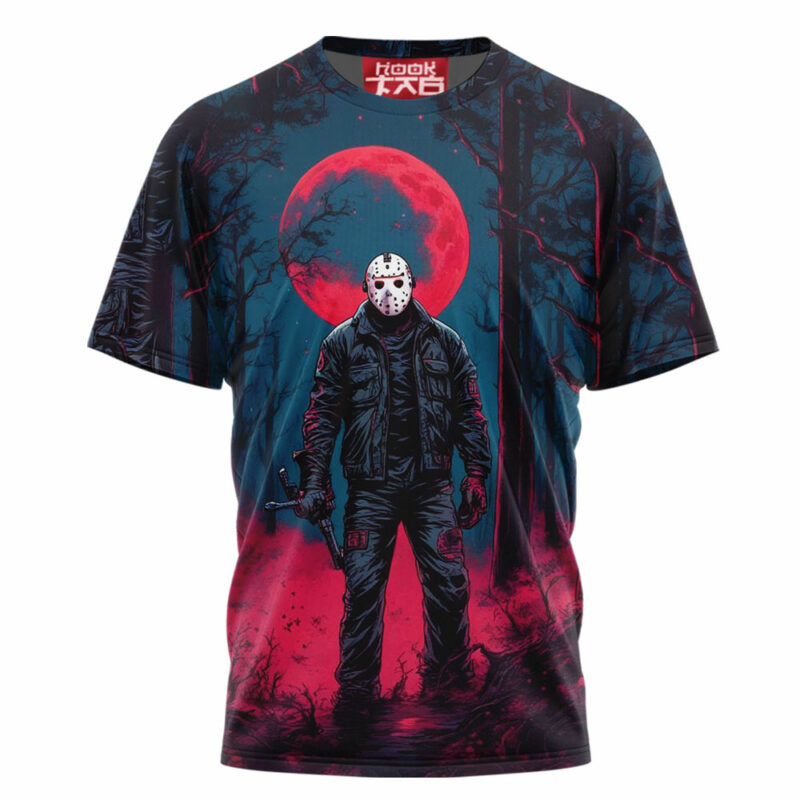 Jason Voorhees T-shirt, Friday the 13th T-shirt, Halloween T-shirt