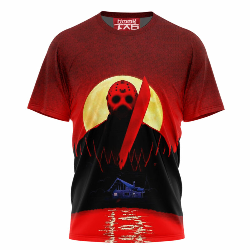 Jason Voorhees T-shirt, Friday the 13th T-shirt, Halloween T-shirt