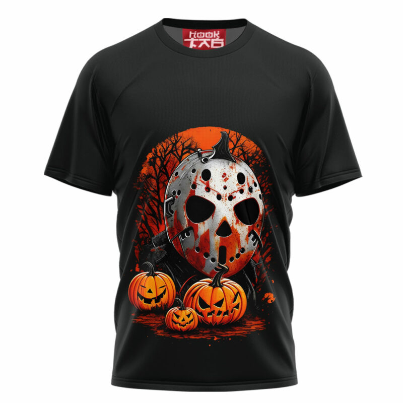 Jason Voorhees T-shirt, Friday the 13th T-shirt, Halloween T-shirt