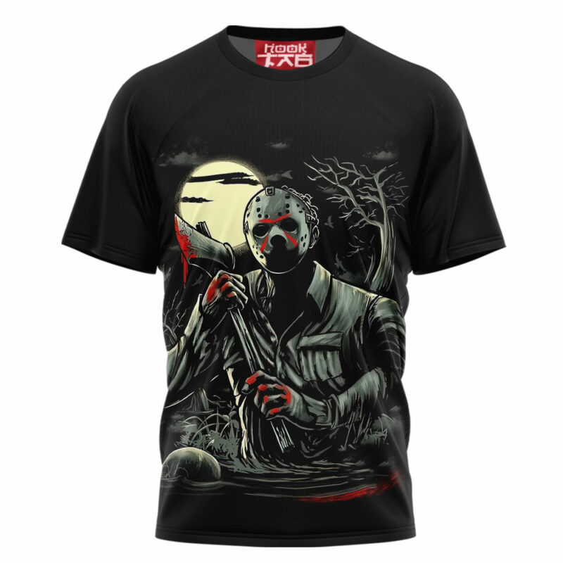 Jason Voorhees T-shirt, Friday the 13th T-shirt, Halloween T-shirt